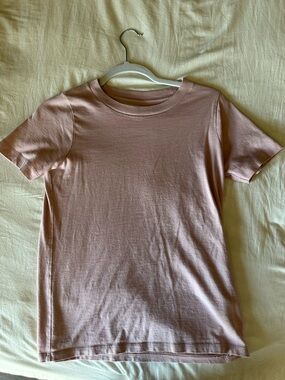 Madewell Crewneck Tee in Dusty Pink